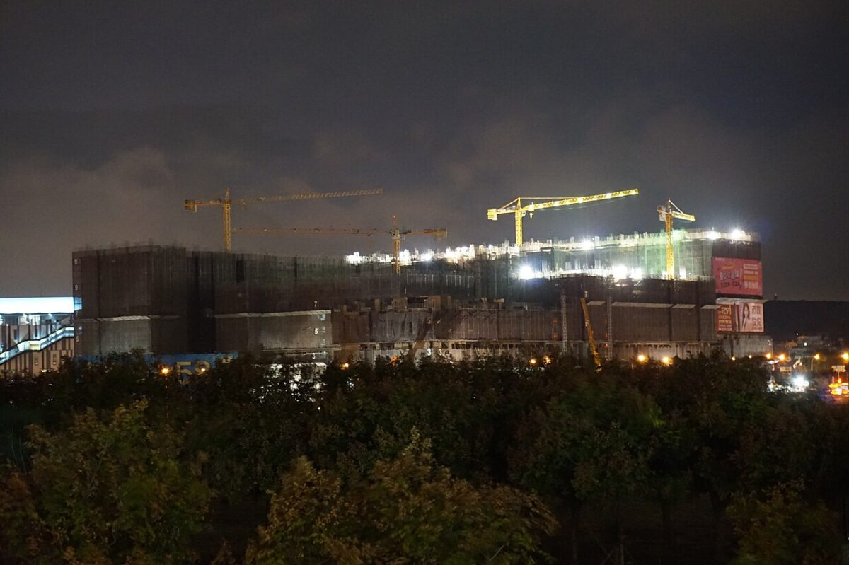 chantier gros œuvre