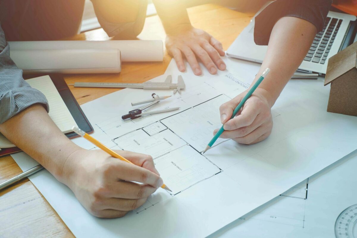 Extension de maison avec dossier de permis de construire